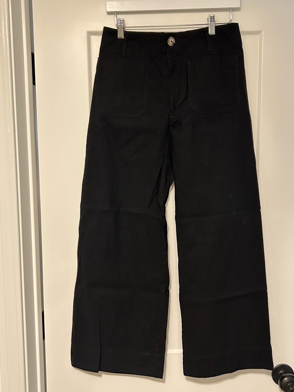 Anthropologie Maeve The Collete High Waisted Pants in Black
